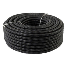 Load image into Gallery viewer, 1" Split Wire Loom Tubing (Polyethylene) - 50FT - Black