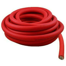 Load image into Gallery viewer, 0 Gauge 25' Ft Ground Wire Cable Red Power Car Audio Amp Marin