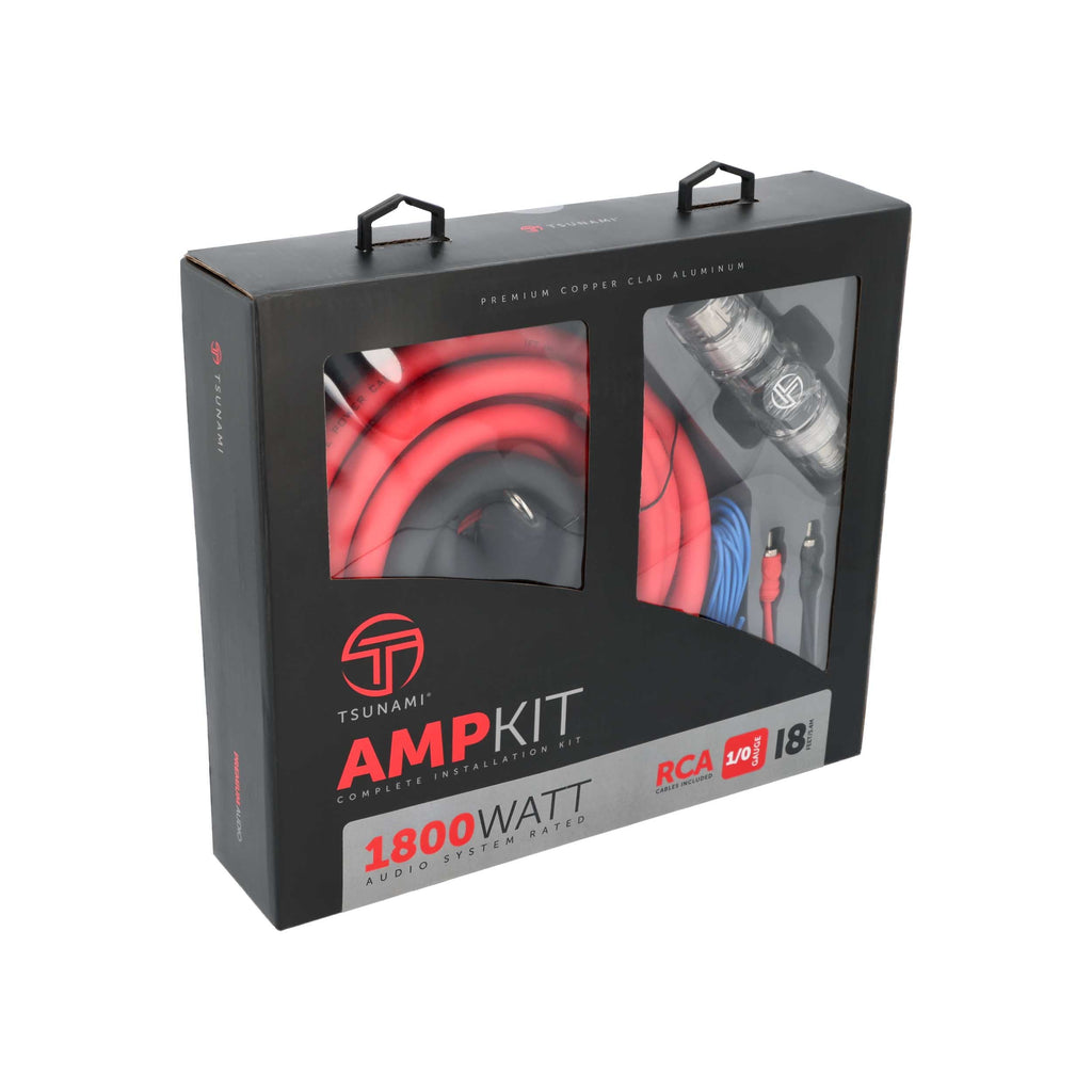 Tsunami TSB-AMP0C 1800W 1/0GA CCA Amp Kit