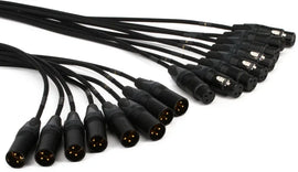 Mogami GOLD 8 XLR-XLR-50 8-channel XLR Male to XLR Female Snake Cable - 50 foot