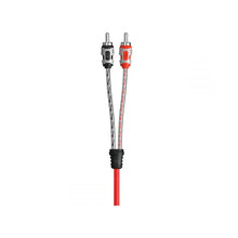 Load image into Gallery viewer, Cerwin Vega RV1 VEGA Series 2-Channel Dual Twisted RCA cable w/dual molded ends 1ft