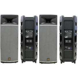 2 MR DJ PRO215BT Professional Dual 15