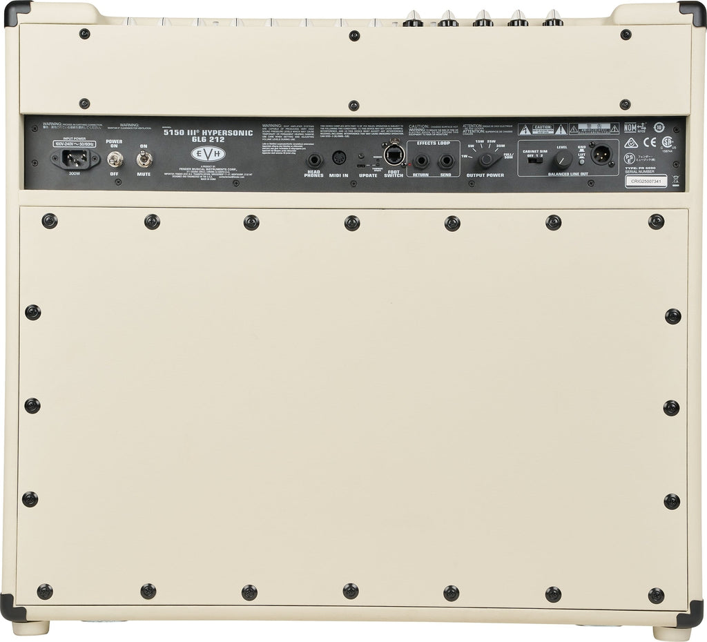 EVH 2256210410 5150III® Hypersonic™ 6L6 2x12 Amplifier - Ivory