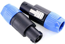 Load image into Gallery viewer, MR DJ SPMH2 2 pcs Speakon Male Head Connector Allows for Speaker Cables