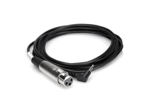 Load image into Gallery viewer, Hosa XVM-110F Microphone Cable, XLR3F to Right-angle 3.5 mm TRS – 10 Feet