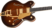 Load image into Gallery viewer, Gretsch 2400781831 Broadkaster LX Figured Semi-hollowbody Electric Guitar - Havana Burst