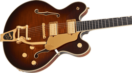 Gretsch 2400781831 Broadkaster LX Figured Semi-hollowbody Electric Guitar - Havana Burst