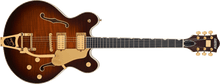 Load image into Gallery viewer, Gretsch 2400781831 Broadkaster LX Figured Semi-hollowbody Electric Guitar - Havana Burst