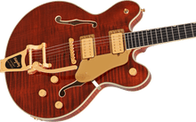 Load image into Gallery viewer, Gretsch 2400781878 Broadkaster LX Figured Semi-hollowbody Electric Guitar - Bourbon Stain