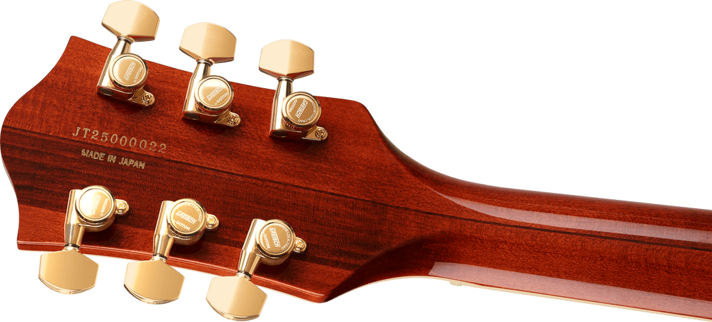 Gretsch 2400781878 Broadkaster LX Figured Semi-hollowbody Electric Guitar - Bourbon Stain