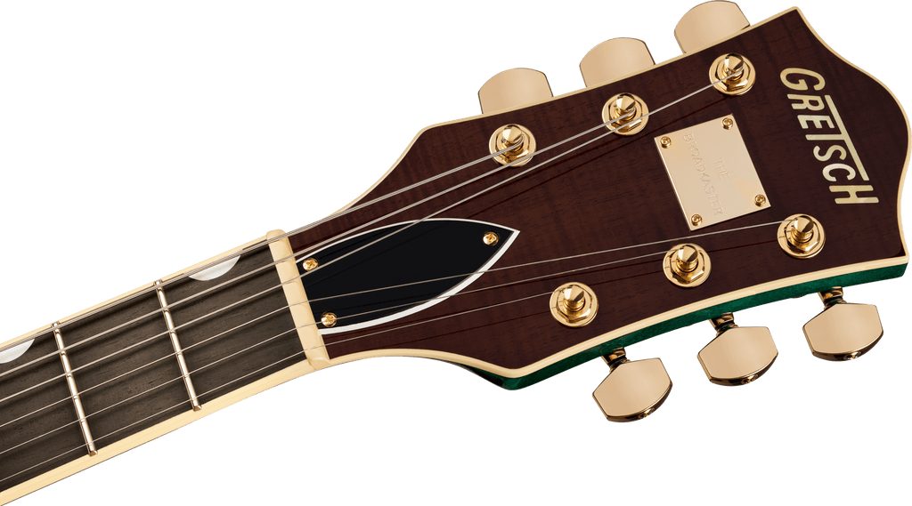 Gretsch 2401759837 Broadkaster Jr. LX Figured Semi-hollowbody Electric Guitar - Tropic Aura