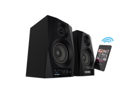 Reloop DSM-3-BT Smart Desktop Monitor System with Wireless Input (Pair)