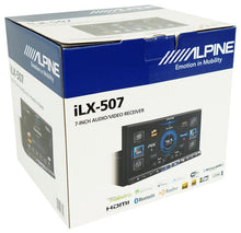 Load image into Gallery viewer, Alpine iLX-507 7" Digital multimedia receiver Apple CarPlay and Android Auto