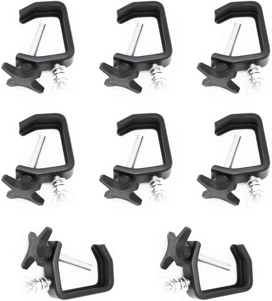 MR Truss 8 CLP-03 Standard C Clamps DJ 1-2" Truss Light Mount 44 lbs Capacity