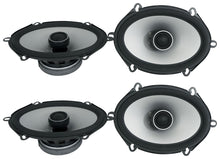 Load image into Gallery viewer, 2 Alpine S2-S68 6x8" 5x7" Rear &amp; Front Speaker Kit Fit 05-07 Ford F-250/350/450/550 + Harness