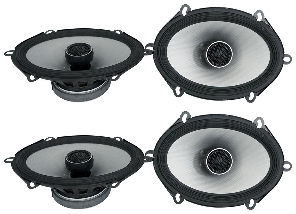 4 Alpine S2-S68 460 Watt 6x8" Car Audio Coaxial 2-Way Speakers