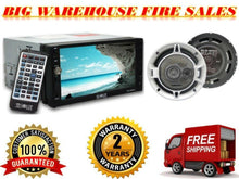 Load image into Gallery viewer, Absolute DD-3000 7" Double Din DVD / CD / MP3 / USB  With 6.5" 3-Way Speaker