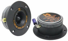 Load image into Gallery viewer, MR DJ HDT800B Pair 4" Speaker Size 400W Aluminum Titanium Bullet Super Tweeter