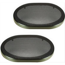 Load image into Gallery viewer, 2 Universal 6"x9" Speaker COAXIAL Component Protective Grills Covers