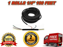Load image into Gallery viewer, American Terminal  ASLT14 100' 1/4" split loom wire tubing hose cover auto home marine