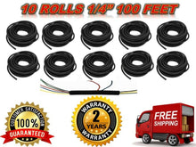 Load image into Gallery viewer, Absolute SLT14 1000 feet 1/4" split loom wire tubing hose cover auto home marine
