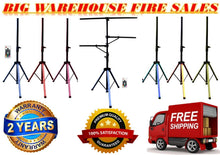 Load image into Gallery viewer, PRO DJ Color Stand LED Tripod Lighting Light Bar Stand LED's+Remote