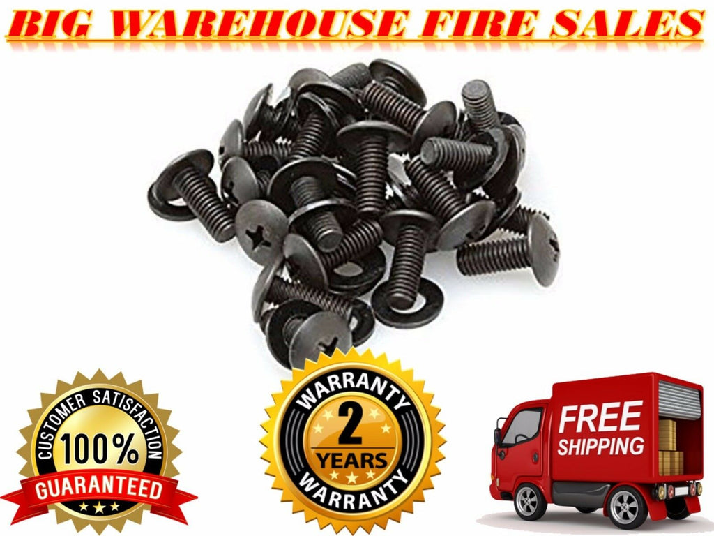 48 Pieces RMC-180 Standard Audio Rack Moutning Screws and Washers
