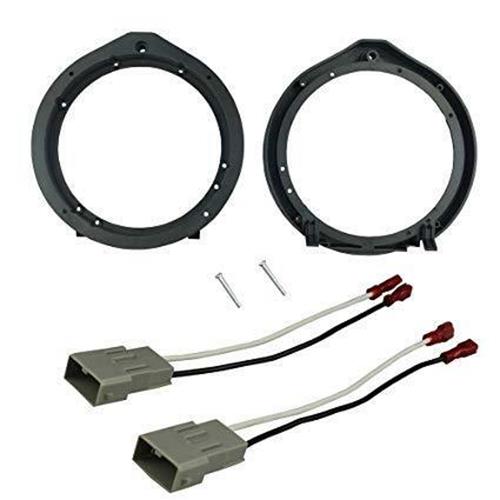 American Terminal Honda 6.5" Or 6.75" Speaker Adapter With Speaker Harness Front or Rear