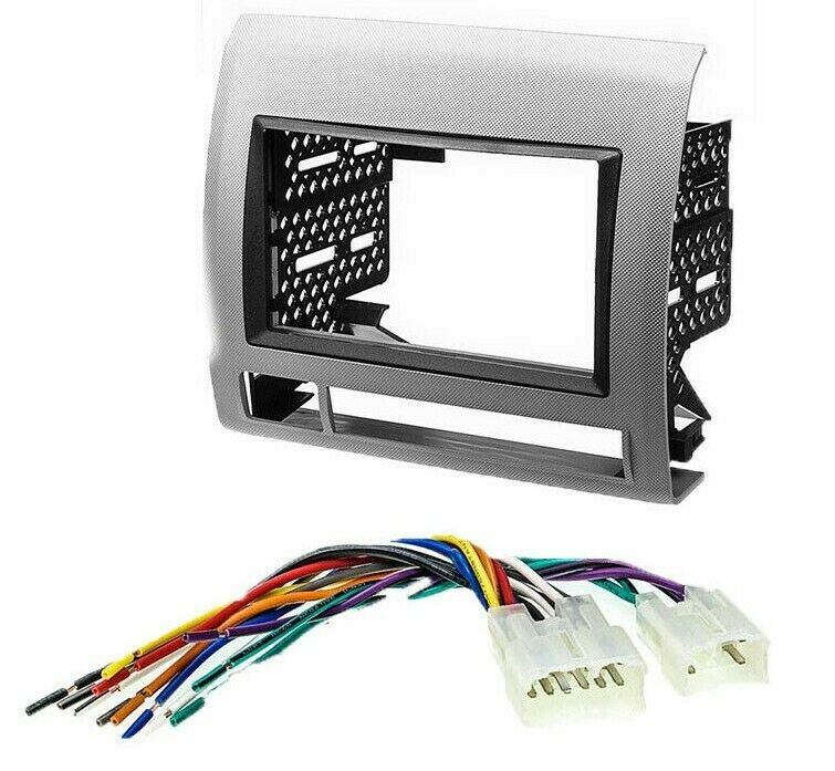 Pioneer Double DIN Car Stereo & Radio install kit fit 2005-2011 Toyota Tacoma