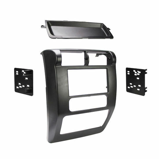 Metra 95-6541 Matte Black Double DIN Dash Kit for 2003-2006 Jeep Wrangler