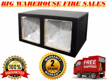 Load image into Gallery viewer, Dual 10" MDF Square-Hole Sealed Enclosure/Box Fit Kicker Solo-Baric L7 /L5 /L3