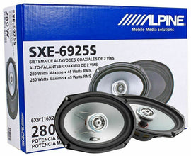 Alpine SXE-6925S SXE Series 2-Way 6x9