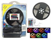 Load image into Gallery viewer, Absolute LED RGB Color Ribbon Kit Power Plug Remote Water Resistant