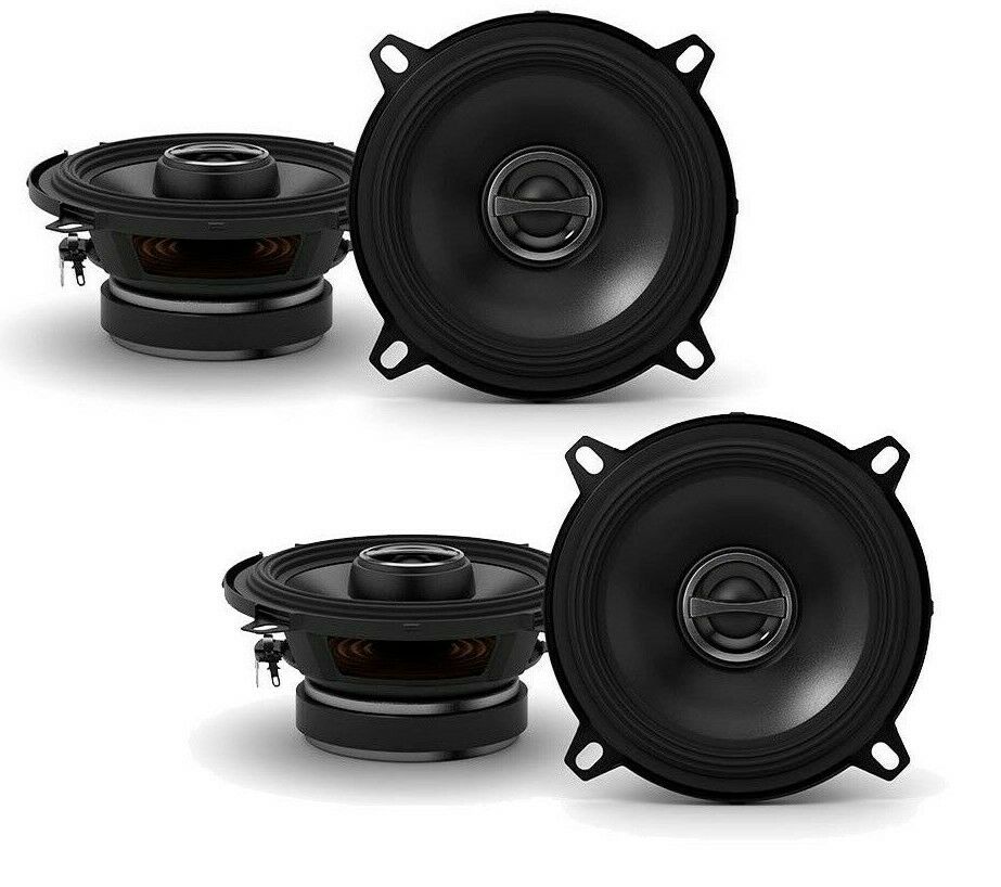 2 Alpine S-S50 340W Max (110W RMS) 5 1/4" Type-S 2-Way Coaxial Car Speakers