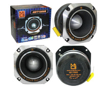 Load image into Gallery viewer, MR DJ HDT1000S 4-Inch Titanium Bullet High Compression Tweeter Ferrite Magnet Chrome