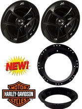 Load image into Gallery viewer, Speaker Adapter Fit 98-13 Harley Davidson Touring + JVC 6.5" Speakers