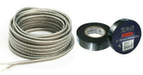 Absolute USA S16G25 <BR/>16 Gauge 25 Feet Clear Speaker Wire and 3/4