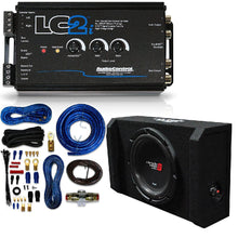 Load image into Gallery viewer, Cerwin Vega Mobile H7SE10 Audio Control LC2iB+ Amp Kit 4 gauge package