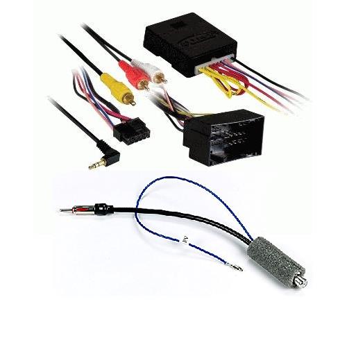 Metra (AXDI-CH5) XSVI-6523-NAV 2013-up Dodge RAM / Dart CAN Interface Wire Harness + 40-EU55 Antenna