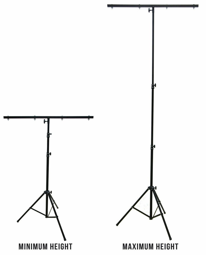 New Adjustable DJ 9 Ft Stage Lighting Tripod T-Bar Light Stand Music Stage