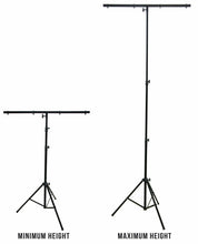 Load image into Gallery viewer, MR DJ LS-100 9 Ft Portable T-bar Tripod Light Lighting Stand