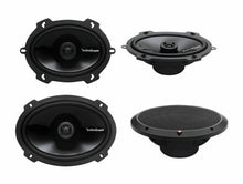 Load image into Gallery viewer, 2) Rockford Fosgate P1572 5x7" 120W + 2) P1692 6x9" 150W 2 Way Car Speakers