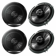 Load image into Gallery viewer, 4 X Pioneer 6.5" Car Audio Stereo Front &amp; Rear Speakers W/Mounting Bracket &amp; Harness