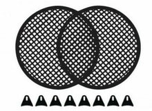 Load image into Gallery viewer, Two 8" Universal Metal Speaker Subwoofer Grill Mesh Cover Clips Screws Guard