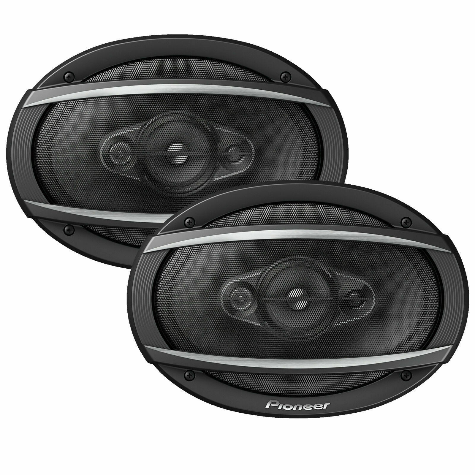 Pioneer TS-A6960F 450 Watts 6" x 9" 4-Way Coaxial Car Audio Speakers 6x9"