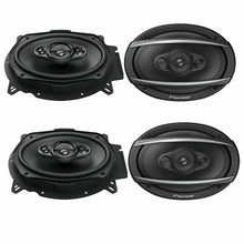 Load image into Gallery viewer, 2 Pair New Pioneer 6" X 9" Car Audio Coaxial 3-Way Stereo Speaker 400W Max