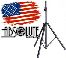 Load image into Gallery viewer, Absolute DJ Speaker Stand Tripod Foldout Load Capacity 100LB Maximum Height 72"