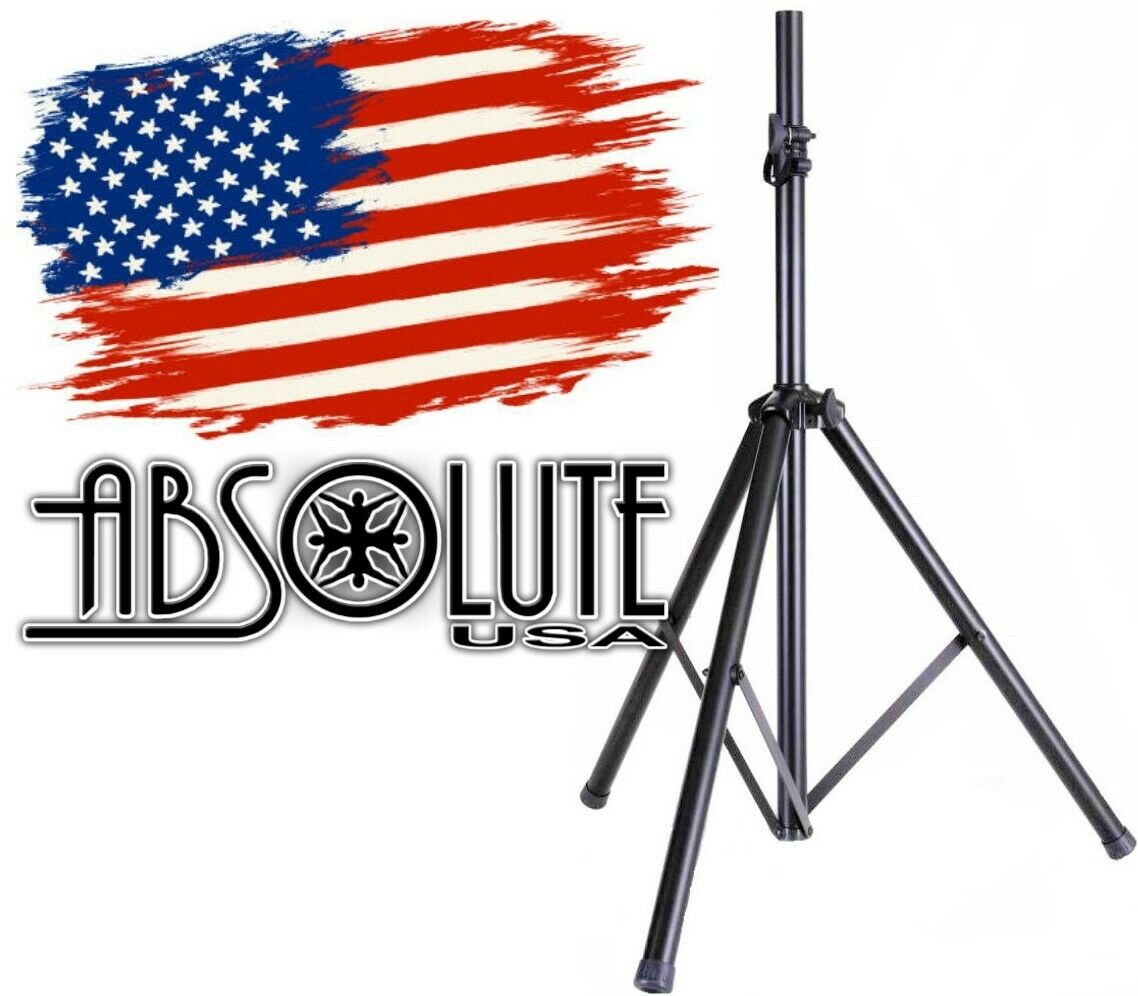 Absolute DJ Speaker Stand Tripod Foldout Load Capacity 100LB Maximum Height 72"