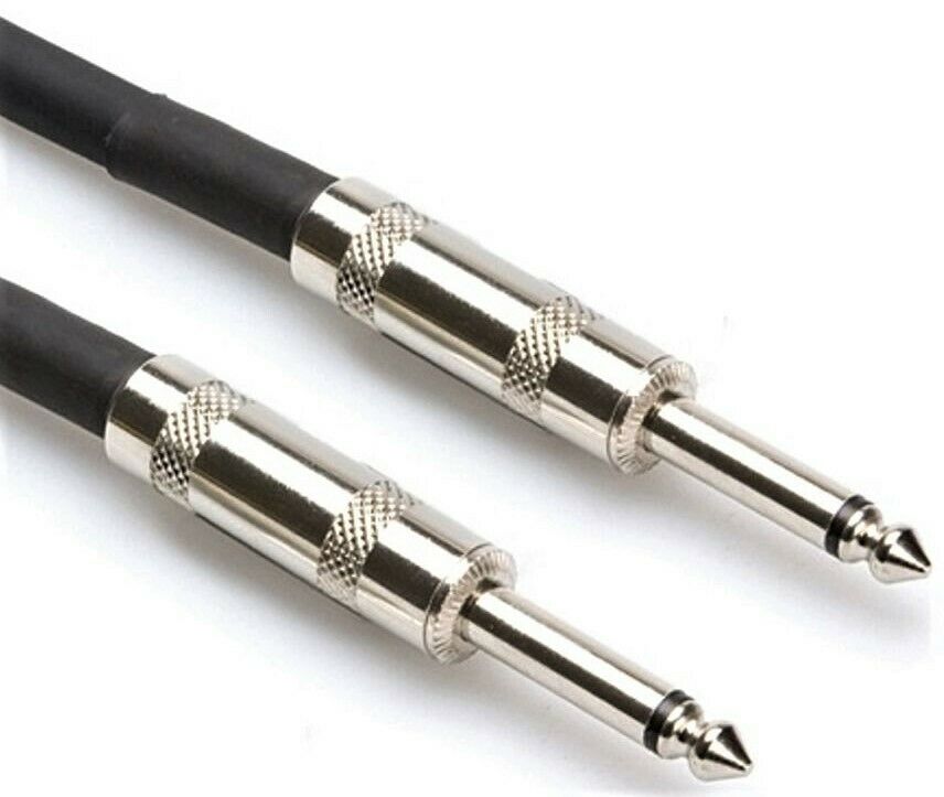 Absolute ASKJ-603 Speaker Cable Wire 1/4 inch TS to Same 3 feet