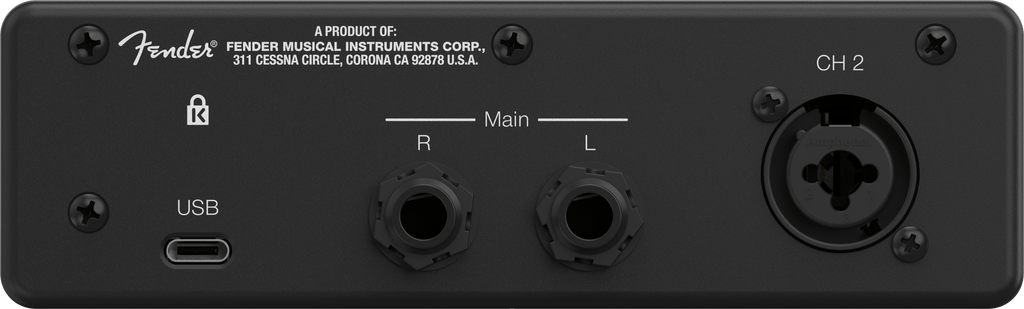 PreSonus 2777700612 Fender Studio Quantum LT 2 USB-C Audio Interface